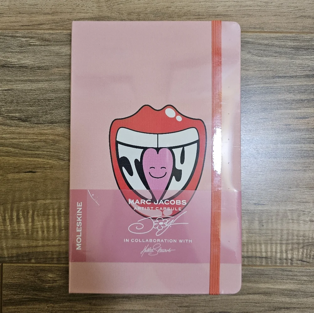 Hattie Stewart x Moleskine x Marc Jacobs Notebook + Moleskine x Peanuts Notebook
